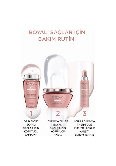Chroma Absolu Boyalı Saçlar Için Elektriklenme Karşıtı Antioksidanlı Termik Serum 150 Ml