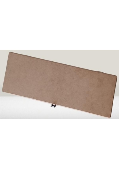 1448bng90249hobi Adn Dekoratif Şiş Kutusu Ahşap Mdf Ham Cnc Kesim Klipsli Model El Yapım