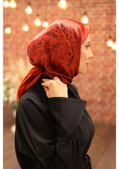 Silk Home Shiny Eşarp 75007-26 Bordo