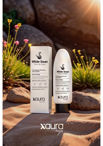 Xaura Global White Swan Tone-up Cream 150 Ml 2 Adet