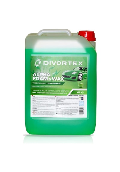 Alpha Foam Ph Nötr Cilalı Oto Şampuanı 4 Lt.