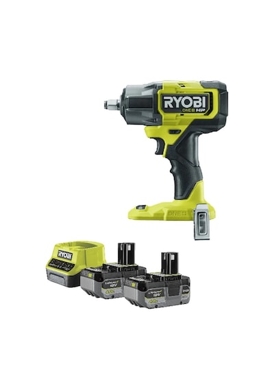Ryobi RIW18X-402 Çift Akülü 18V 900 NM Akülü Somun Sıkma Makinesi