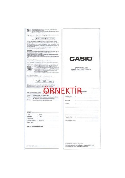 Casio Tq-142-1Df Masa Saati