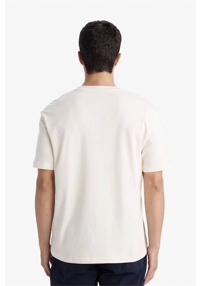 Defacto Regular Fit  Pamuk Ekru Erkek T-shirt G1286ax/er100