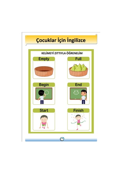 Çocuklar İçin İngilizce Eğitim Seti 3 Kitap + 15 Saat Anlatım