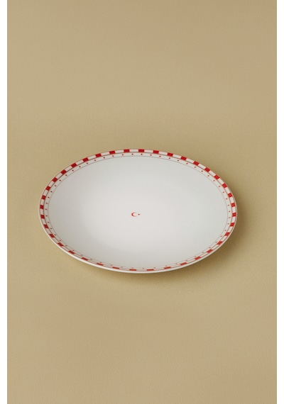 Karaca Türkiye Serisi Pasta Tabağı 19 Cm Kırmızı
