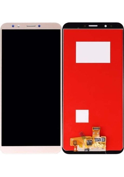 Huawei Uyumlu Y7 Prime 2018 Lcd Ekran Dokunmatik Çıtasız Gold