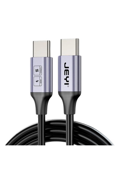 Jeyı 50cm Type-c To Type-c Usb 3.1gen2 60w/3a Veri Şarj Kablosu