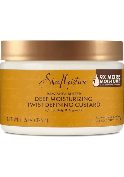 Shea Moisture Raw Shea Butter Nemlendirici Bukle Belirginleştirici Durulanmayan Saç Kremi 326gr