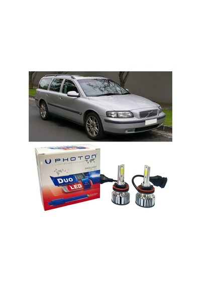 Volvo V70 Led Xenon Uzun Far Ampulü Hb3 Duo Yeni Seri Beyaz 2001-2005