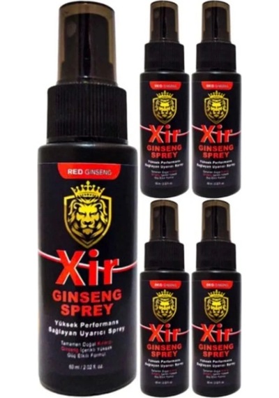 Xir 60 Ml Erkeğe Özel Karışım 5 Adet 3xeffect Sprey