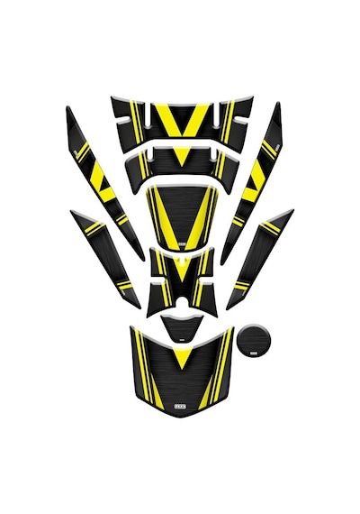 Honda Pcx 2018 - 2020 Uyumlu Tank Pad Set 012 Standart