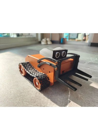 Arduino Builder Pist Robotu Plastik Parçaları Vida Seti Dahil