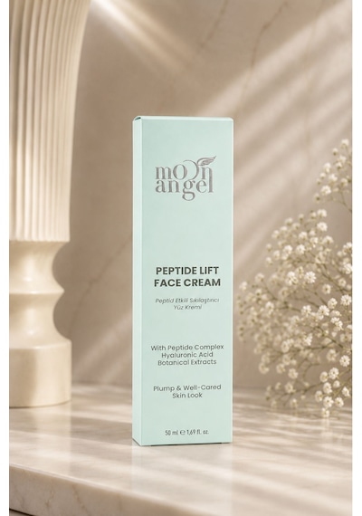 Kırışıklık Karşıtı Peptit Etkili Sıkılaştırıcı Cilt Ve Yüz Kremi Hyaluronic Acid Botanical Extracts