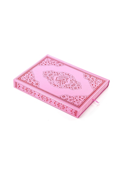 Kuranı Kerim - Sade Arapça - Cami Boy - Sesli - Pembe Renk - Bilg