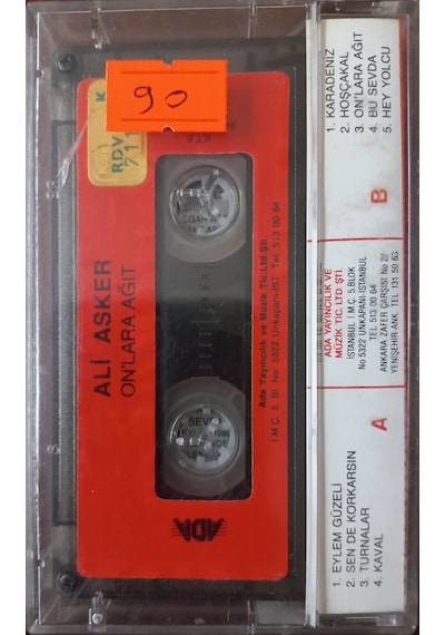 Plak Değildir Kaset Tir Ali Asker On' Lara Ağıt Kaset