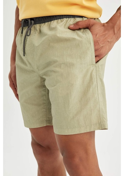 Defacto Regular Fit File Astarlı Kısa Boy Deniz Şortu B7279AX24HSGN854