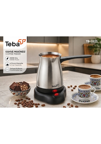 Teba TB-2223 500 W Elektrikli Cezve