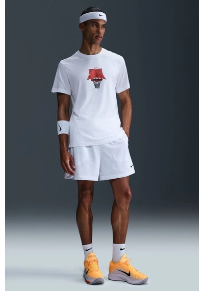 Nike Dri-fıt Tee Oc 3 Graphic White Tshirt Erkek Grafik Baskılı Tişört Beyaz