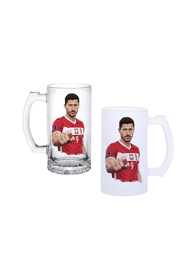 Robert Lewandowski Buzlu Ya Da Buzsuz Bira Bardağı