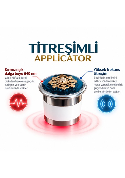 Longevıty Glow Cream Pdrn Etkili Yaşlanma Karşıtı Titreşimli Kırmızı Led Masajlı Krem