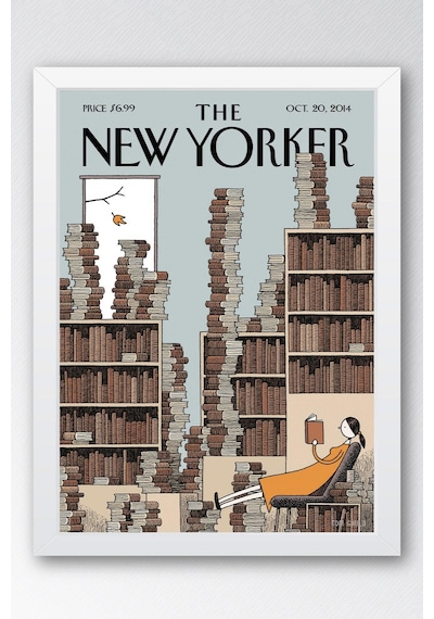 The New Yorker Çerçeveli Tablo October 20 2014