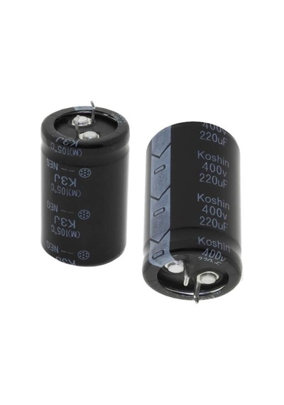 Jackcon 220 Mf 400 V Elektrolit Kondansatör