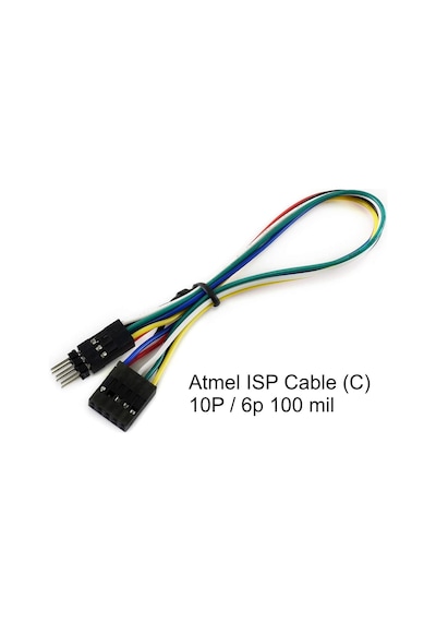 Programlayıcı İçin 6/10 Pin Adaptör - Avr Isp Usbasp Stk500 Mkıı N11.3399