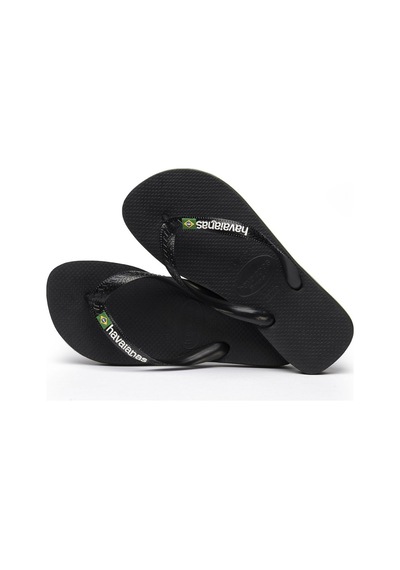 Havaianas Brasıl Logo Erkek Siyah Terlik - 4110850 Siyah