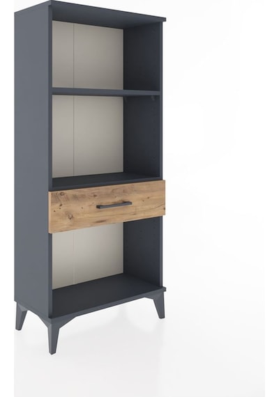 Hyperion Dolap 2 Raflı Tek Çekmeceli 60x44x134 Antrasit-çam Antrasit Hyperion Dolap 2 Raflı Tek Çekmeceli 60x44x134 Antrasit-çam Antrasit