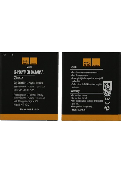 Teknonet Vestel Venüs V3 5530 Uyumlu Nettech Ant-32458 2000 Mah