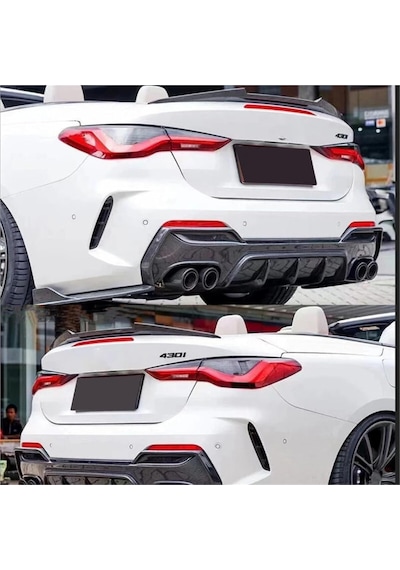 Bmw 4 Serisi G23 M4 Boyalı Bagaj Üstü Spoiler 2020-2024 Arası