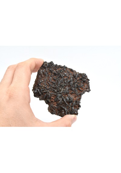 Hakiki Doğal Epidotlu Kuvars Taşı Kaya Parçası 125 Gram Doğal