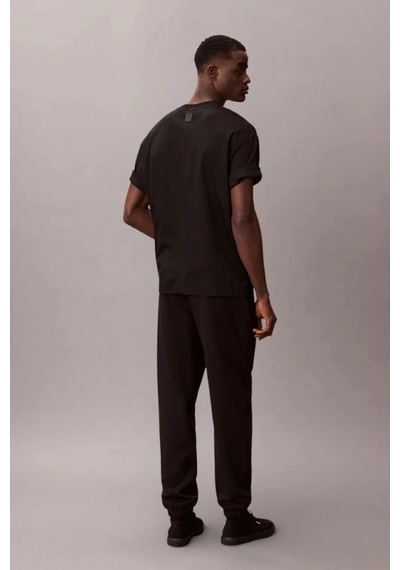 Calvin Klein Havlu Kumaş Calvin 1968 Grafikli Erkek Siyah Eşofman Altı Lv14rf248g-ub1 Siyah