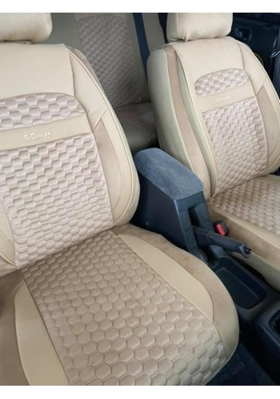 Universal Oto Koltuk Kılıfı Akra Nakışlı Velour Serisi - Gu583