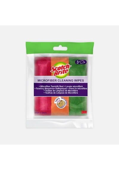 Scotch Brite Mikrofiber Temizlik Bezi 3'lü Diğer