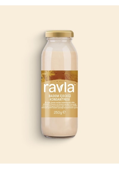 Ravla Badem İçeceği Konsantresi - 250g