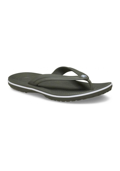 Crocs Crocband Flip Erkek Parmakarası Terlik - Koyu Yeşil