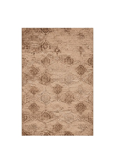 Kartela Halı Liva Halı Jüt Taban Dokuma Halı Kahverengi - 60 X 90 Cm
