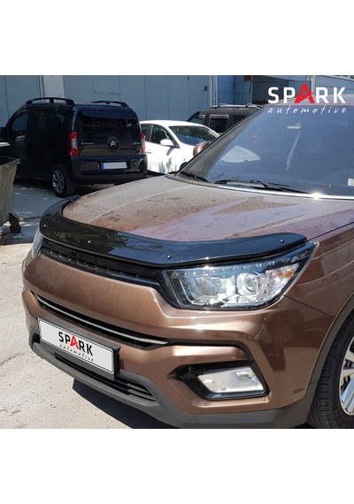 Ssangyong Tivoli 2015- Yılı Ve Sonrası Uyumlu Kaput Rüzgarlığı 3mm Siyah