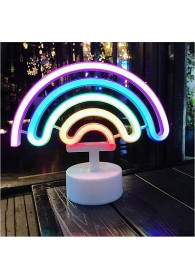 Gökkuşağı Neon Led Lamba Sarı