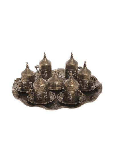 LALE KAHVE SETİ 6 LI-118