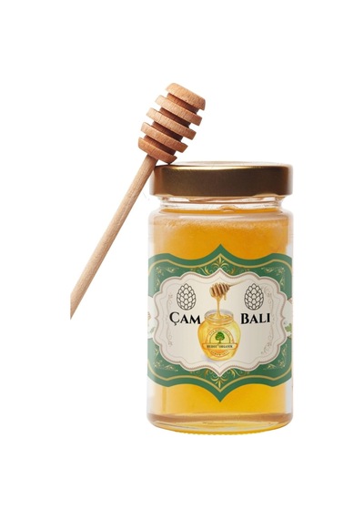 Premium Çam Balı 350g %100 Saf, Şekersiz Ham Bal