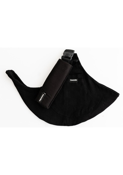 Siyah Tinytrek Yan Sling Ergonomik Çocuk Taşıyıcı 10ay-4yaş Max 18kg