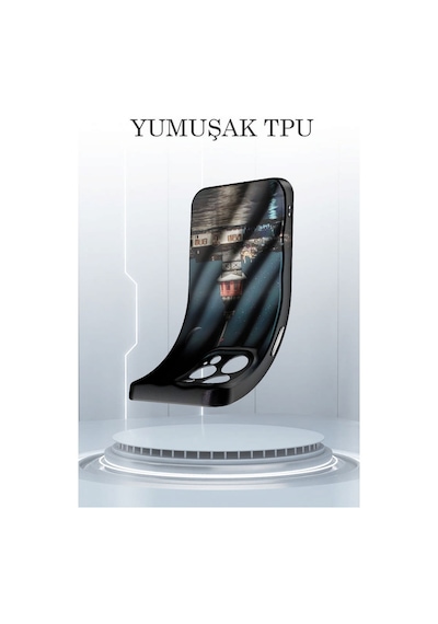 Cosmotex Newface Apple iPhone Uyumlu  15 Pro Kılıf Crew Desenli Kapak - Çiçek