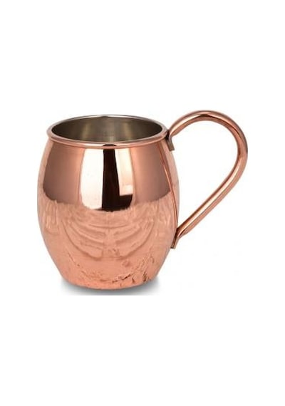 Turna Bakır Moscow Mule Bardak Düz 500 ML Kırmızı Turna0493-1