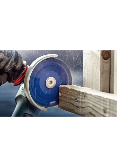 Bosch Carpide Multi Whell Taşlama İçin Ahşap Kesme Diski 125 Mm Elmas Uçlu