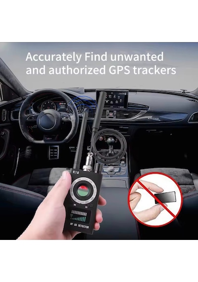Gizli Kamera Böcek Bulucu Gizli Kamera, Gps Takip, Mikrofon,kayıt Cihazı Tespit Edici 0