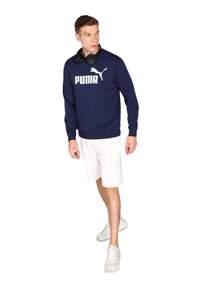 Puma Ess Big Logo Erkek Lacivert Sweatshirt 58668006 Lacivert