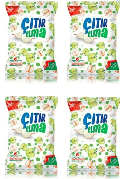 Puccinelli Elma Taş Çıtır Elma 4 x 50 G